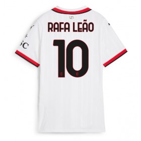 AC Milan Rafael Leao #10 Borta Kläder Dam 2024-25 Kortärmad